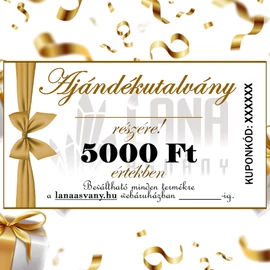 ajándékutalvány, utalvány, ajándék névre szólóan