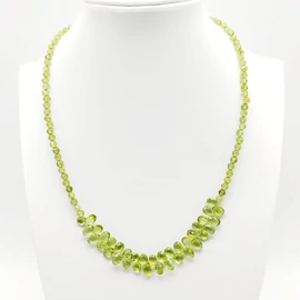 PERIDOT ( OLIVIN ) EGYEDI NYAKLÁNC
