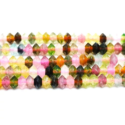 TURMALIN FAZETTÁLT FÜZÉR 3X1,5 MM "A"