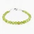 PERIDOT ( OLIVIN ) FAZETTÁLT KARKÖTŐ 4 MM