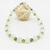 ROPPANTOTT HEGYIKRISTÁLY - PERIDOT KARKÖTŐ 6 - 4 MM